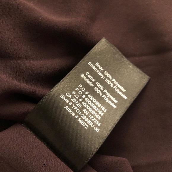 NWOT BABATON EVERLY DARK PURPLE CAMISOLE FOR SALE! - Picture 5 of 5